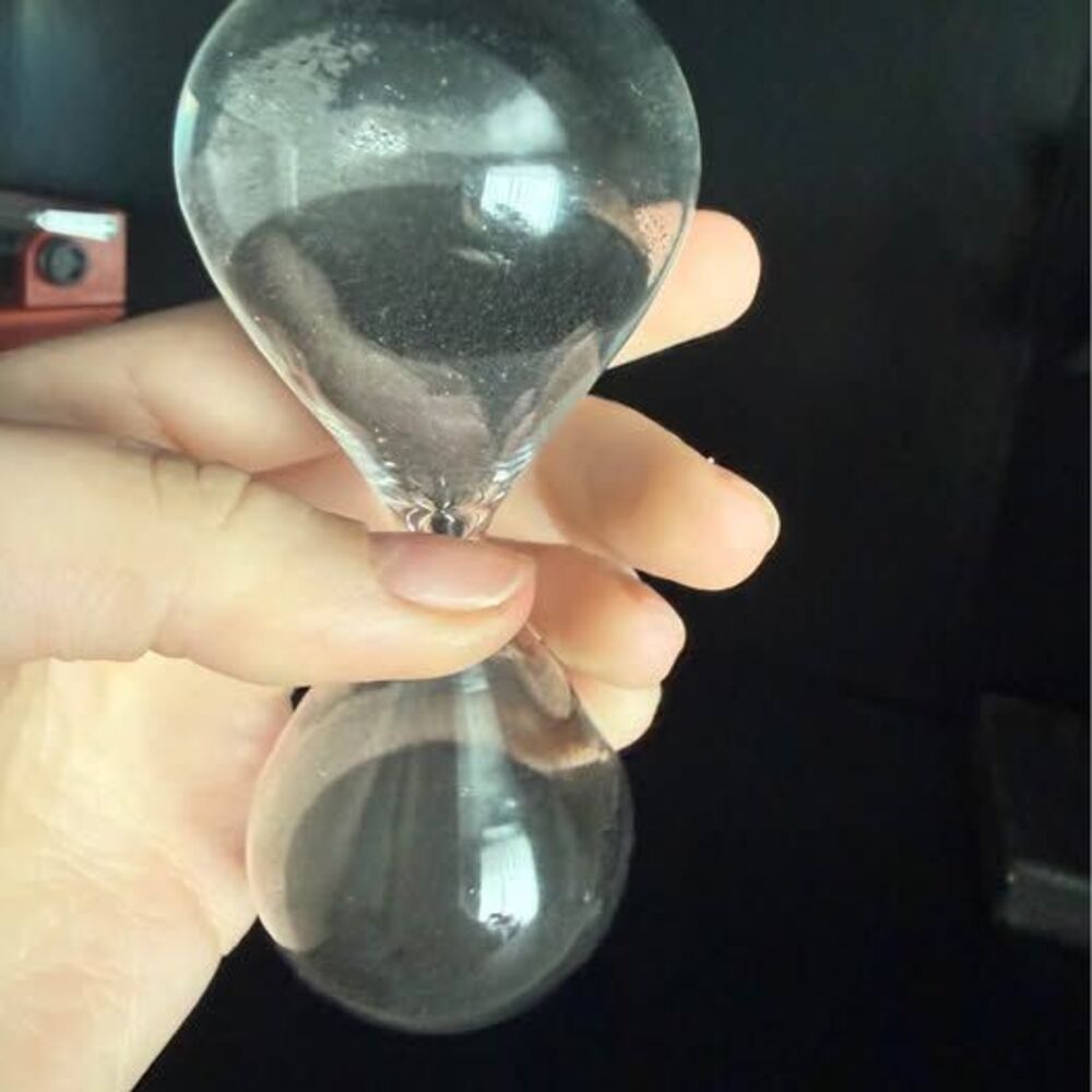 Glass Timed sand decor
